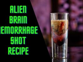 Alien Brain Hemorrhage Shot Recipe