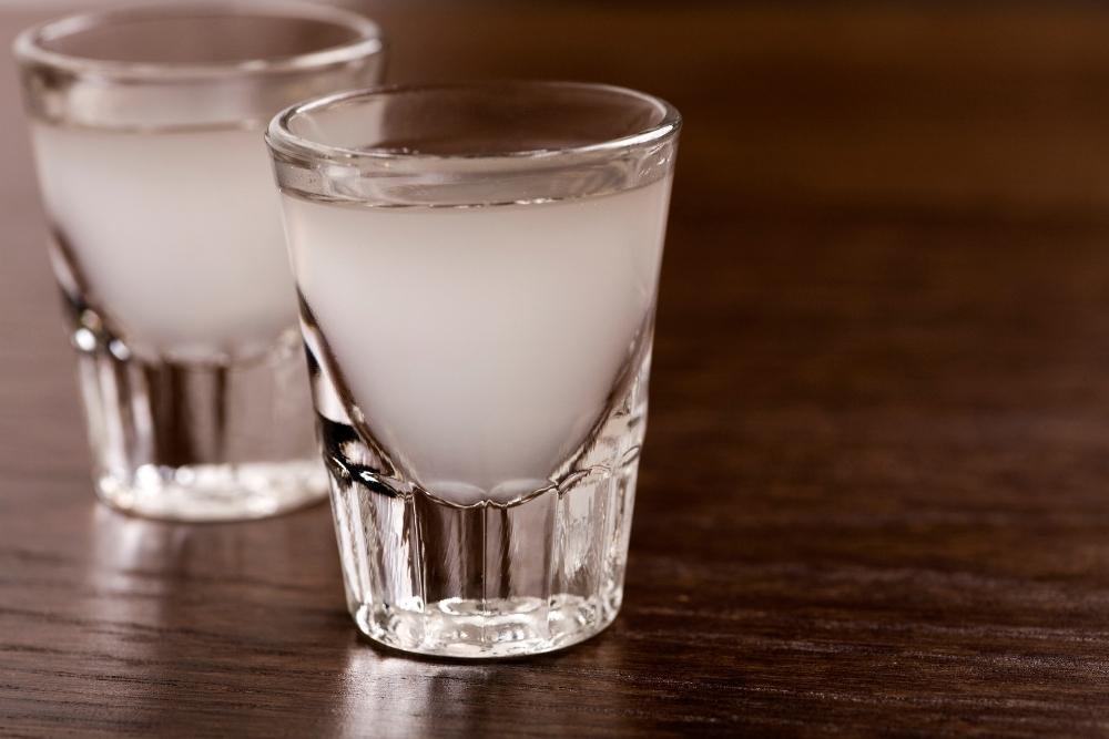 Two Lemon Drop Shots