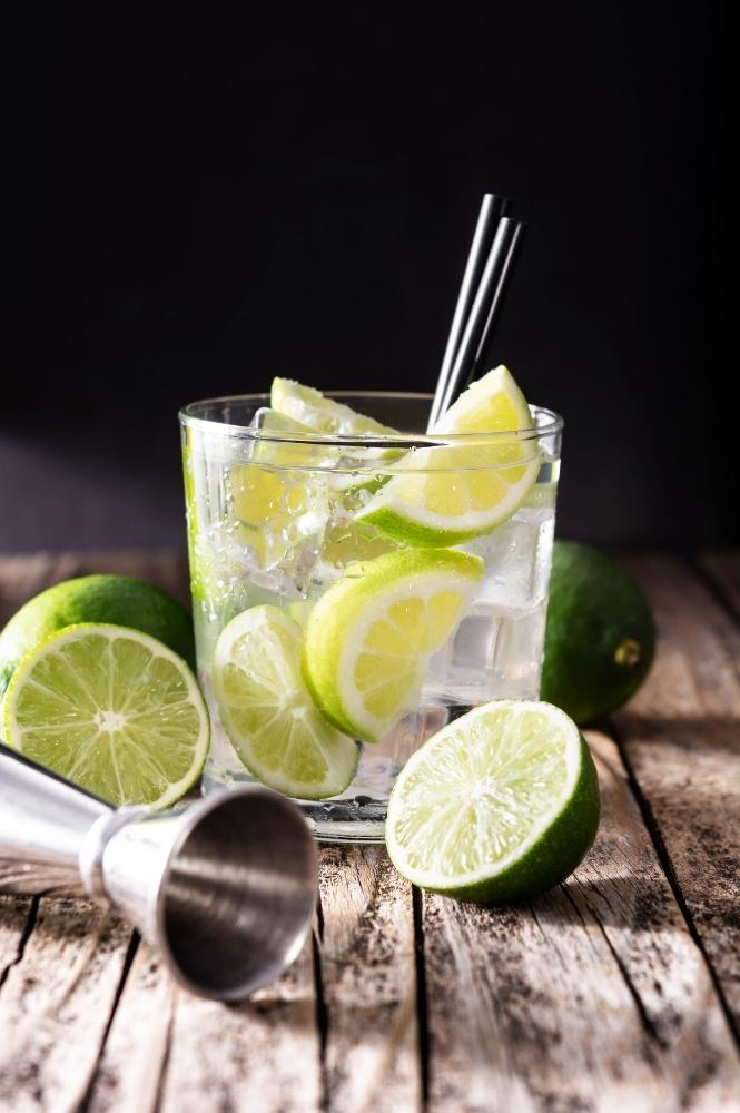 Caipiroska Drink Closeup