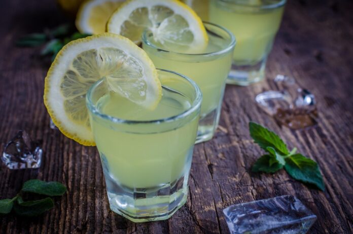 Tuaca Lemon Drop Shot Recipe Drink Cocktail