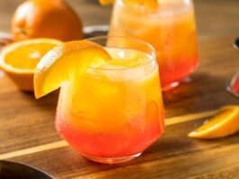 57 Chevy Drink Recipe with Orange and Grenadine
