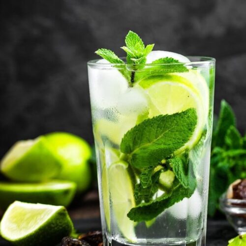 Cuban Mojito Rum Cocktail