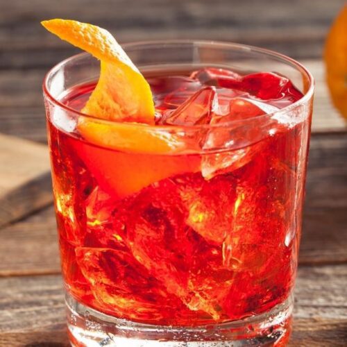 Perfect Negroni Recipe with Orange Twist