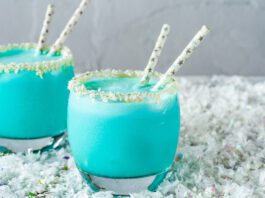 Jack Frost Cocktail Recipe Vodka Pineapple and Coconut