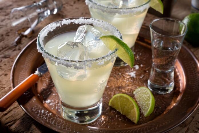 Rum Margarita with Sweet and Sour Mix