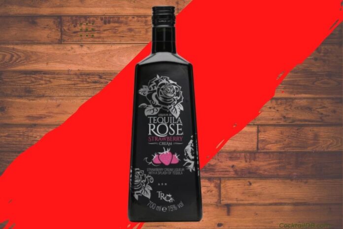 Tequila Rose Strawberry Cream Liqueur Bottle