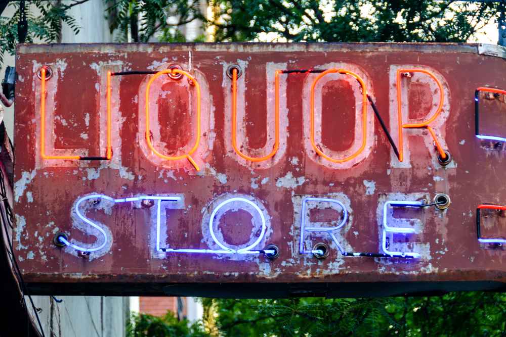 Liquor Store Sign