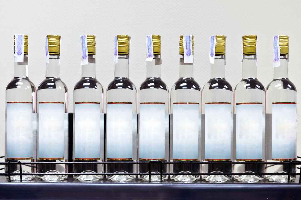 Bottles of White Rum