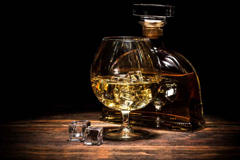 Decanter Bottle of Cognac