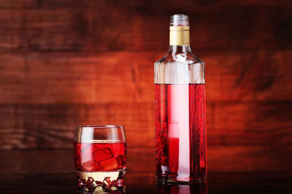 Red Cherry Flavored Vodka