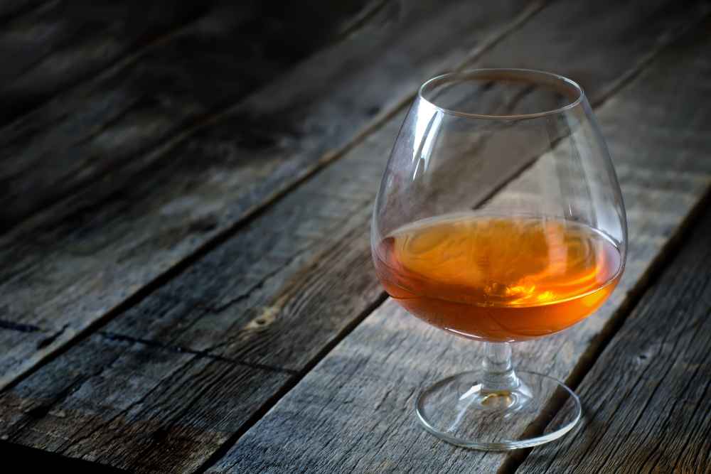Hennessy XO Cognac in Glass