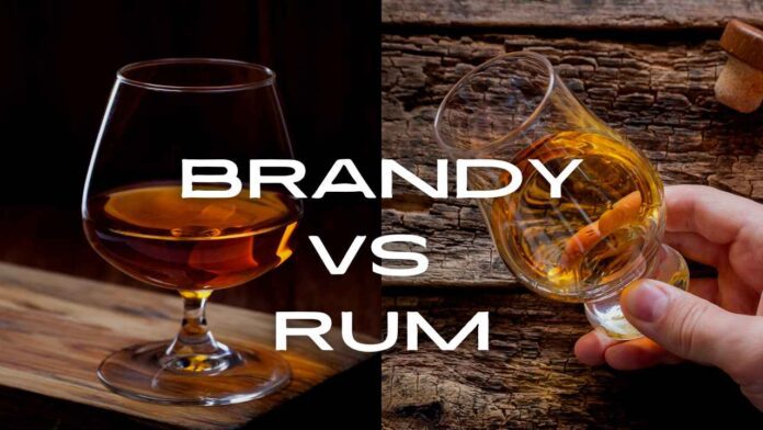 Brandy VS Rum