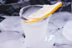 CÎROC Vodka Shot with Lemon