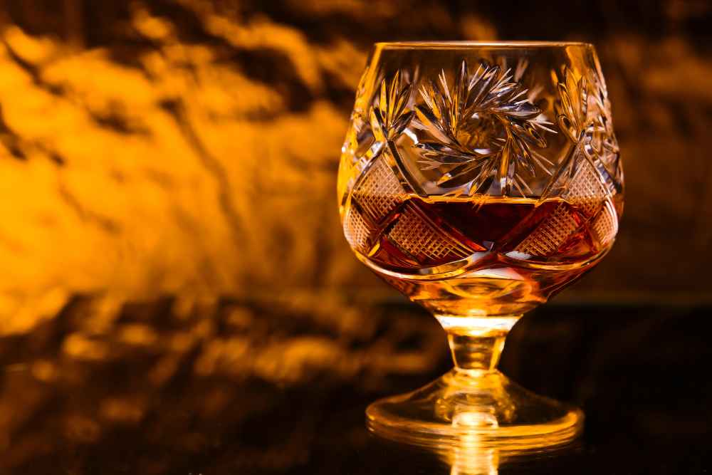 Fine VSOP Brandy in Snifter Glass