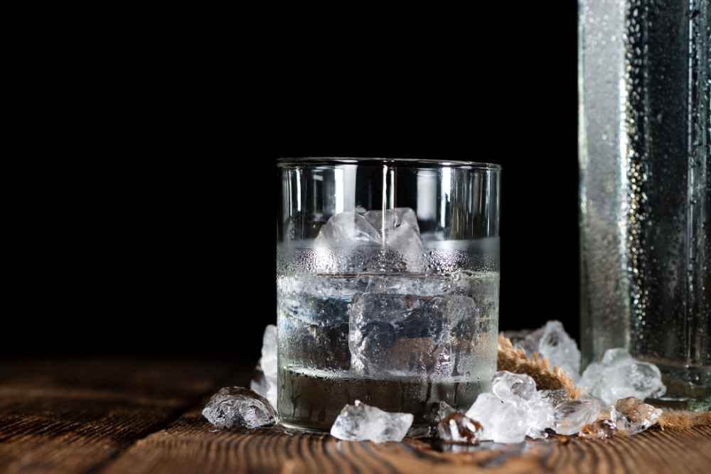 Grey Goose Vodka with Ice