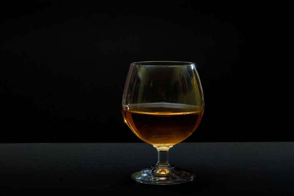Hennessy Cognac in Glass