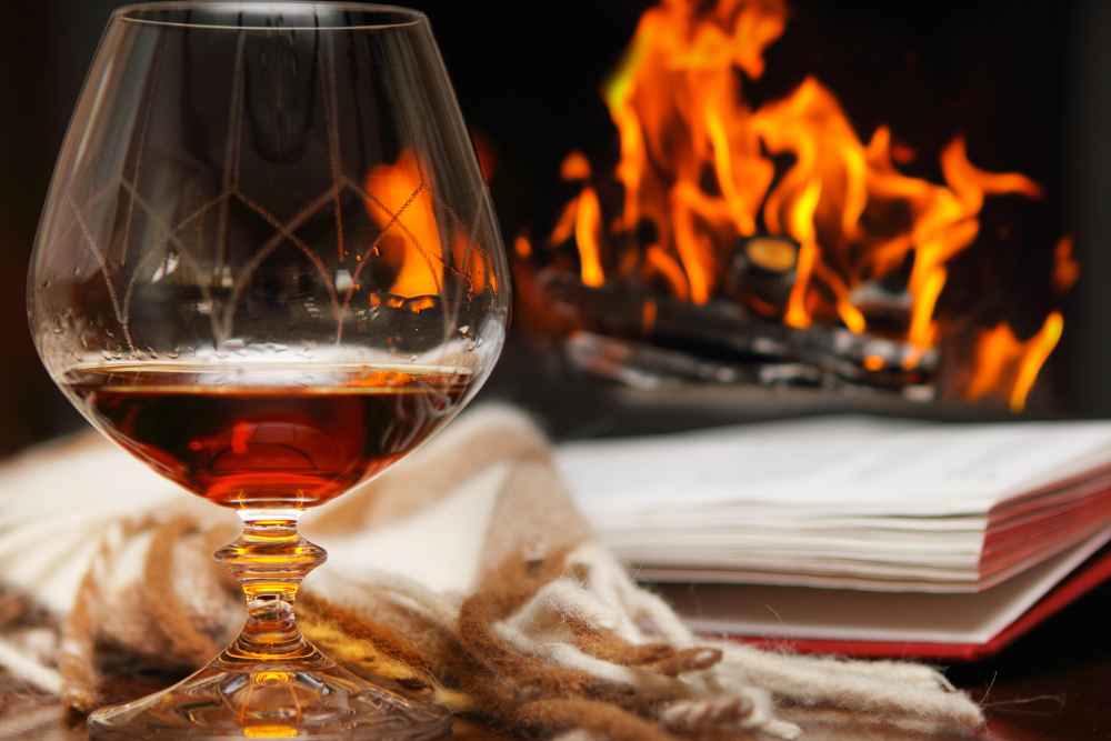 Martell Blue Swift Cognac by Fire