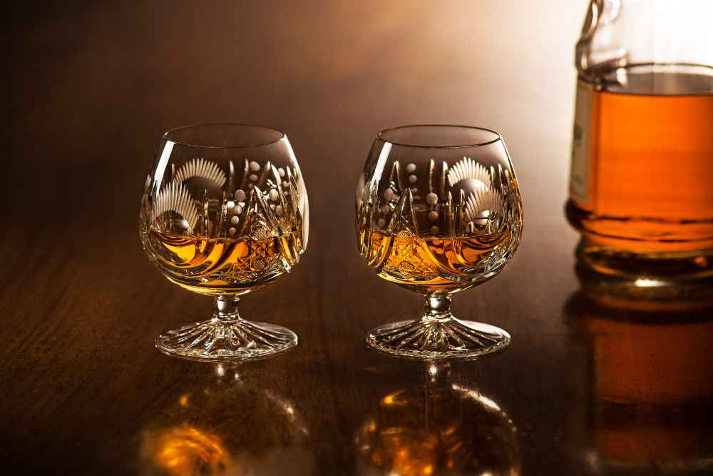 Martell VS Cognac in Snifter Glasses