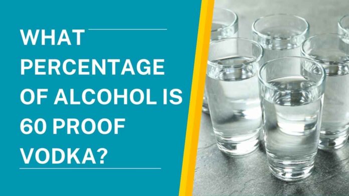 What Percentage Of Alcohol Is 60 Proof Vodka