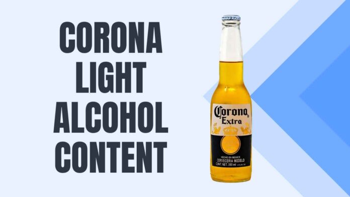 Corona Light Alcohol Content